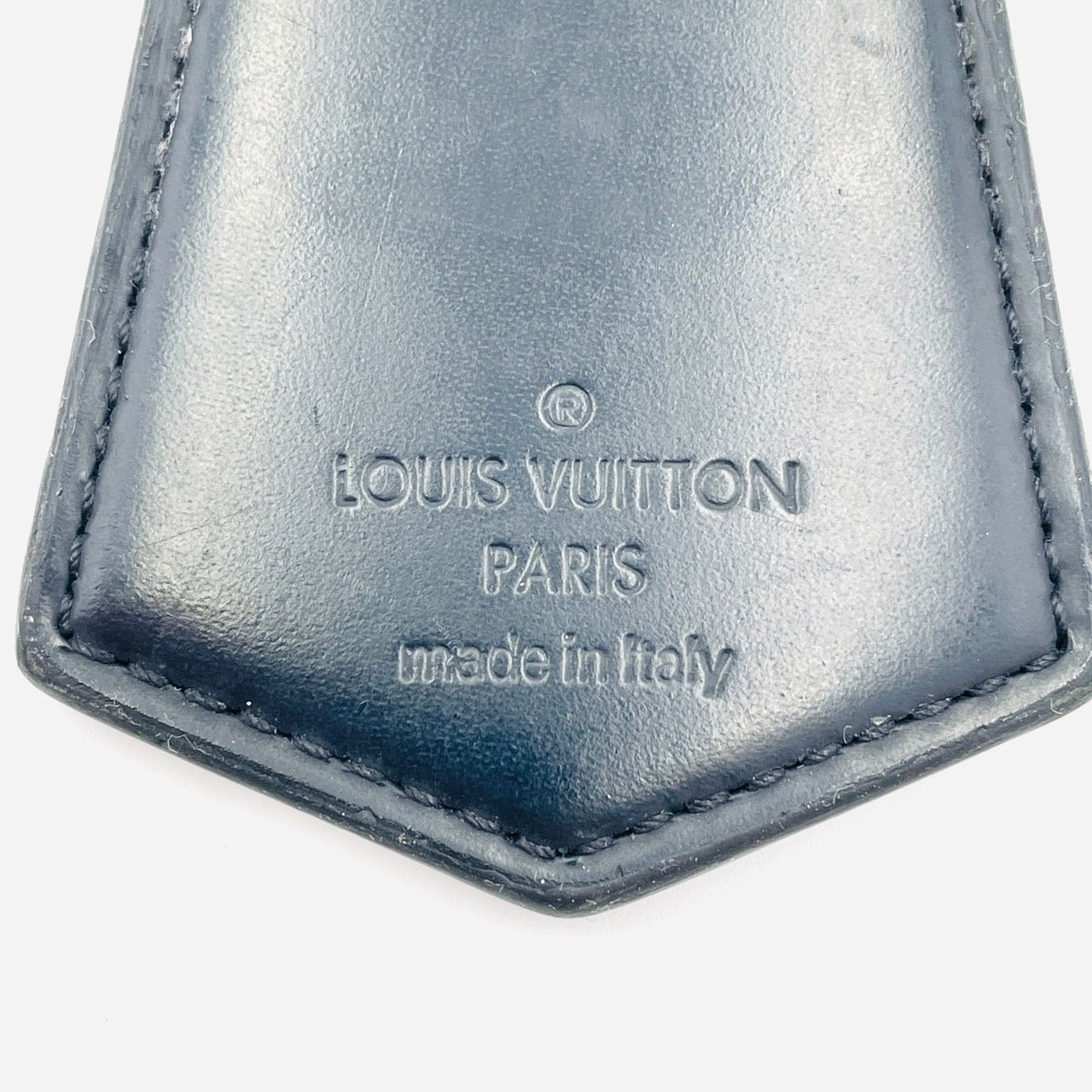 LOUIS VUITTON Key Charm Damier Graphite