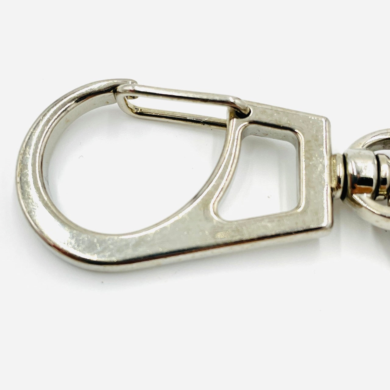 PRADA Key Charm Saffiano Leather Black