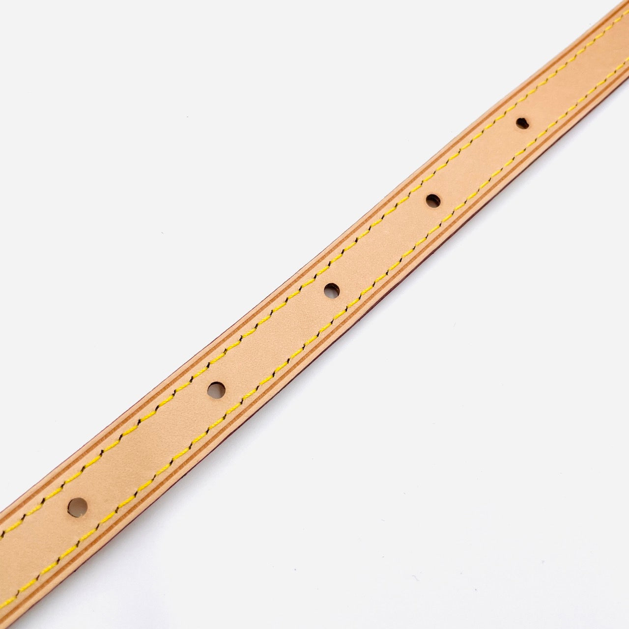 LOUIS VUITTON Unused Strap Leather With Gold Hardware