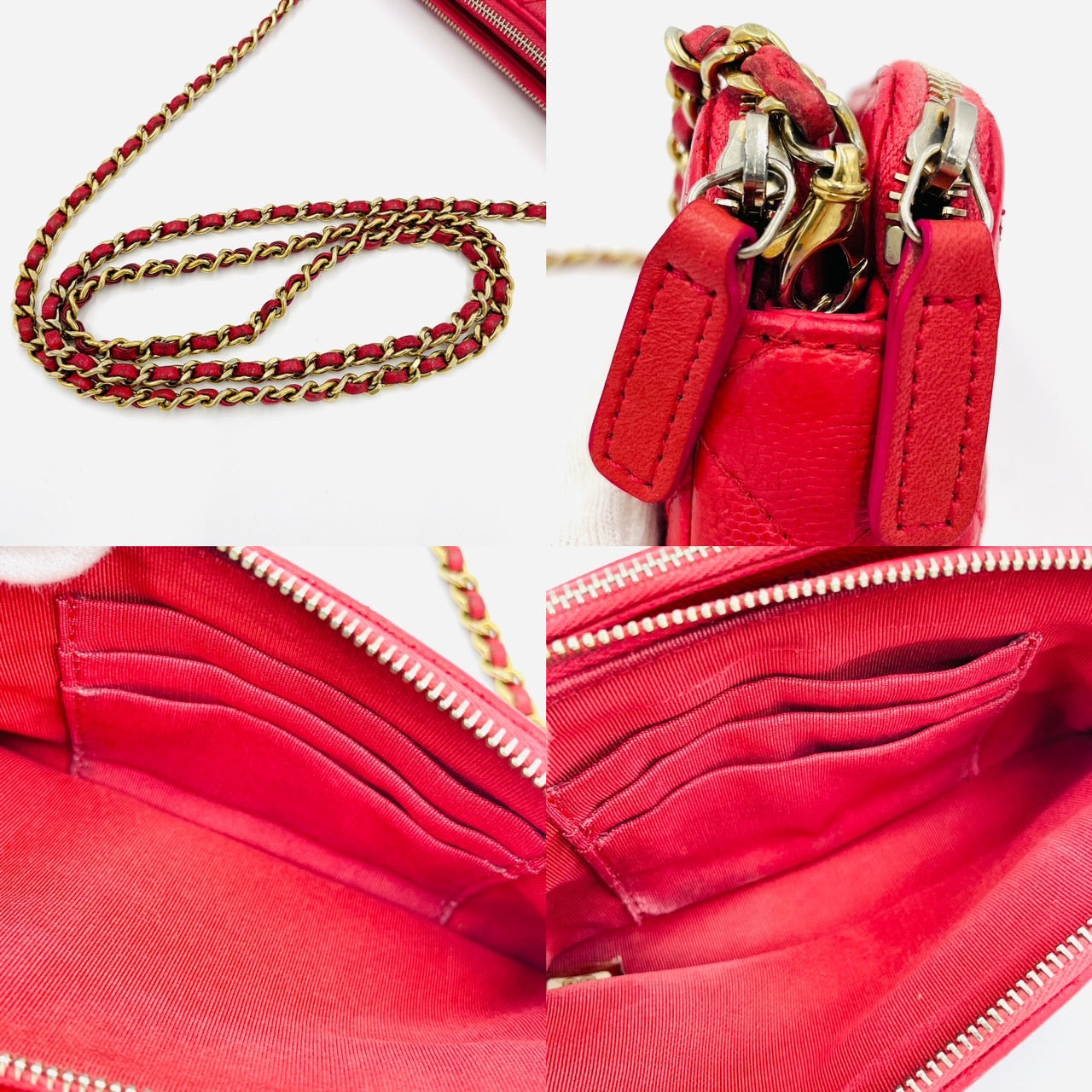 Chanel Caviar Skin Mattrase Pink WOC