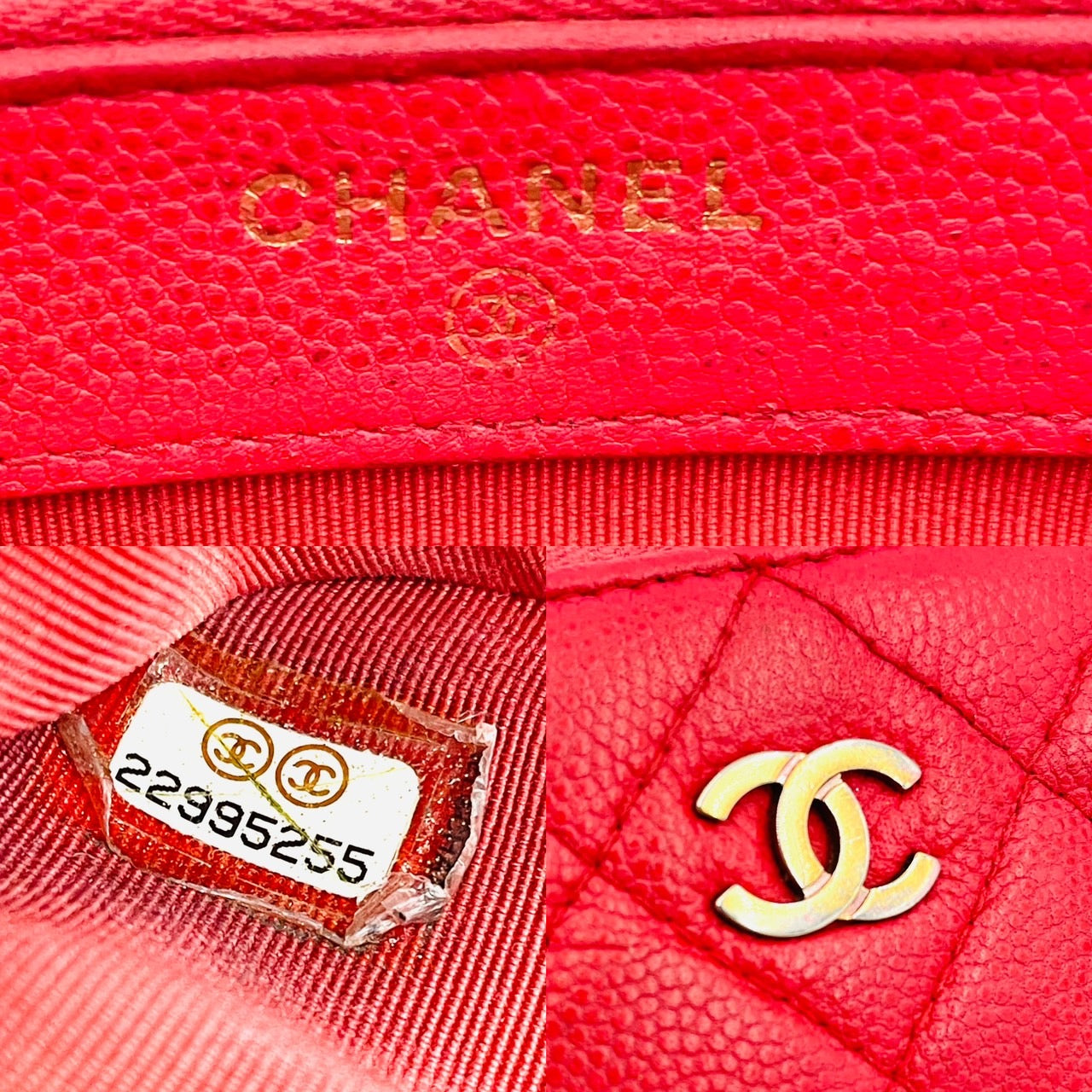 Chanel Caviar Skin Mattrase Pink WOC