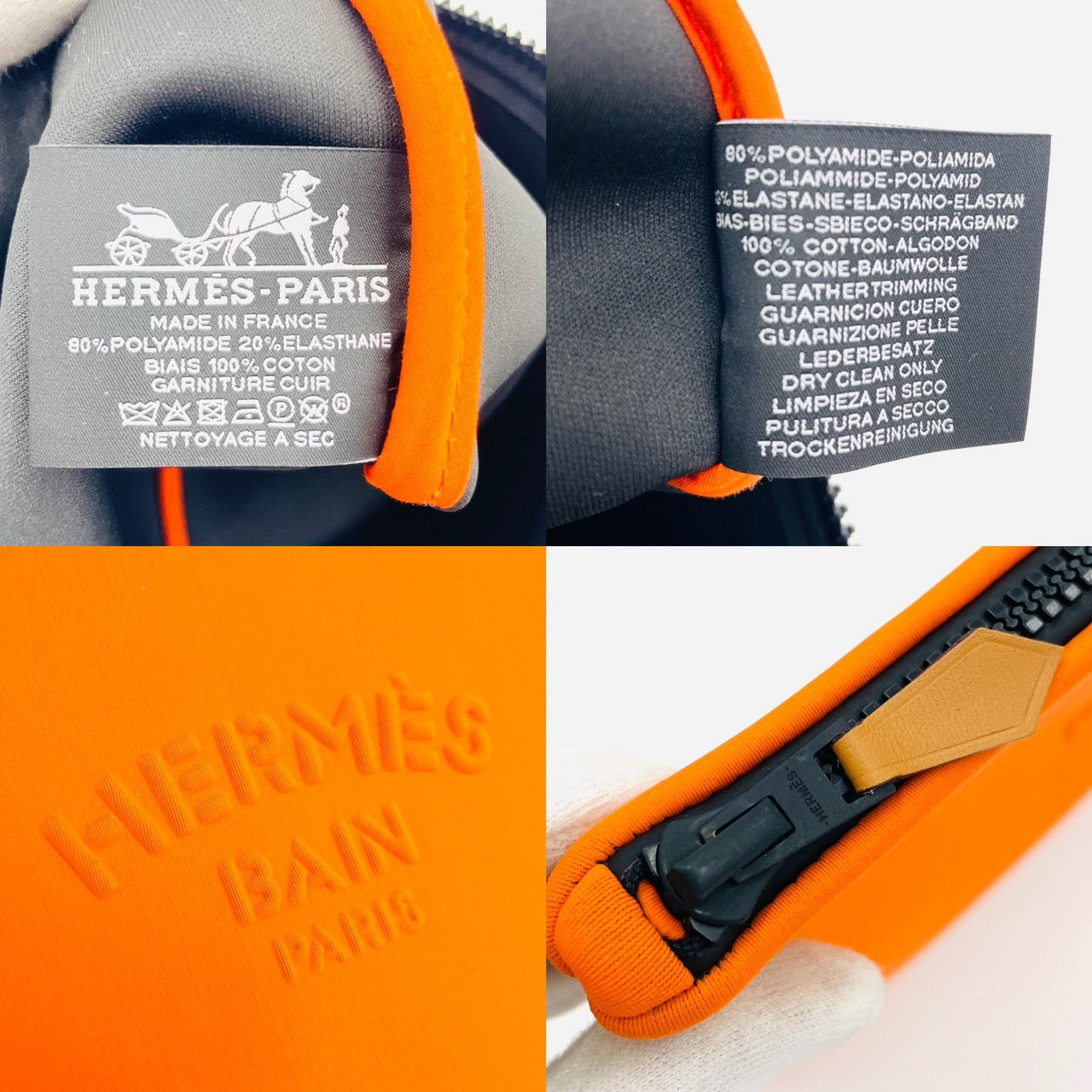 HERMES Neovan MM Clutch Bag Pouch Second Bag Pouch