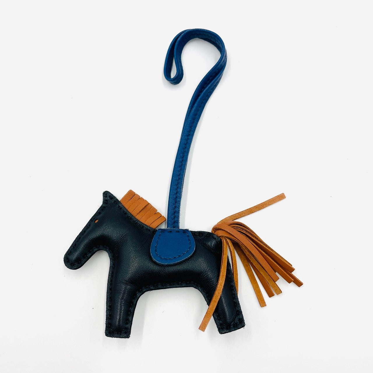 HERMES Rodeo Charm PM Agnomiro Black