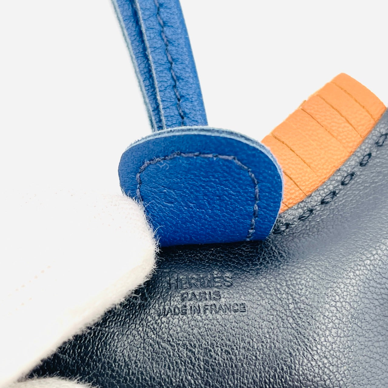 HERMES Rodeo Charm PM Agnomiro Black