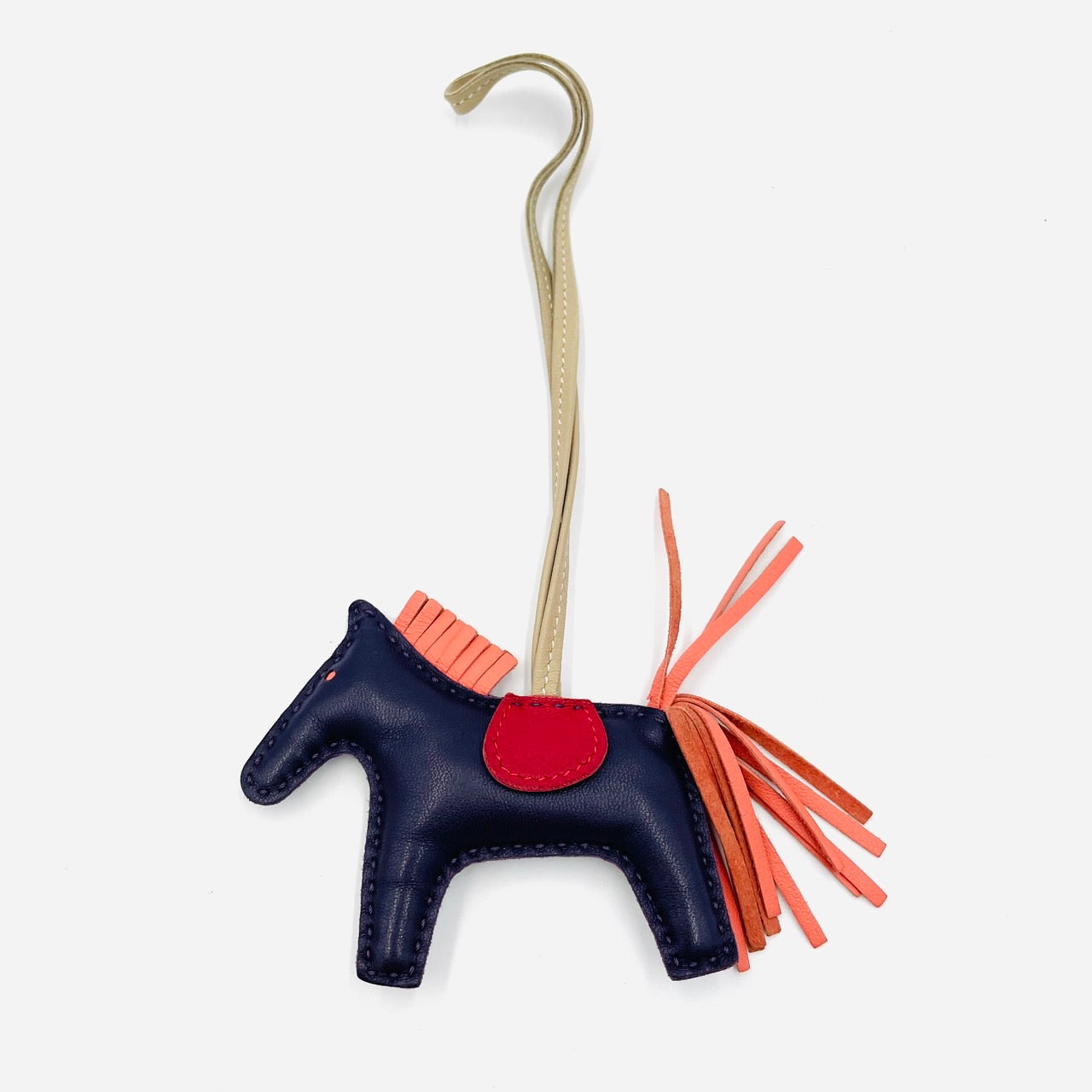 HERMES Rodeo Charm PM Purple