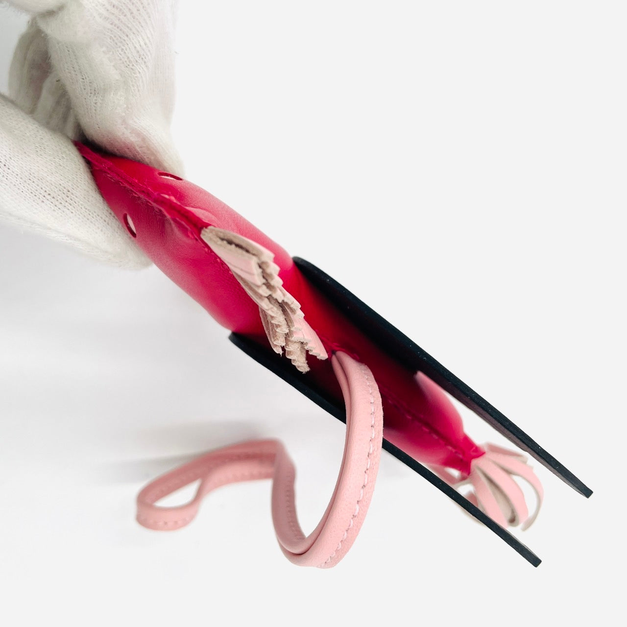 HERMES Rodeo Pegasus Charm MM Pink