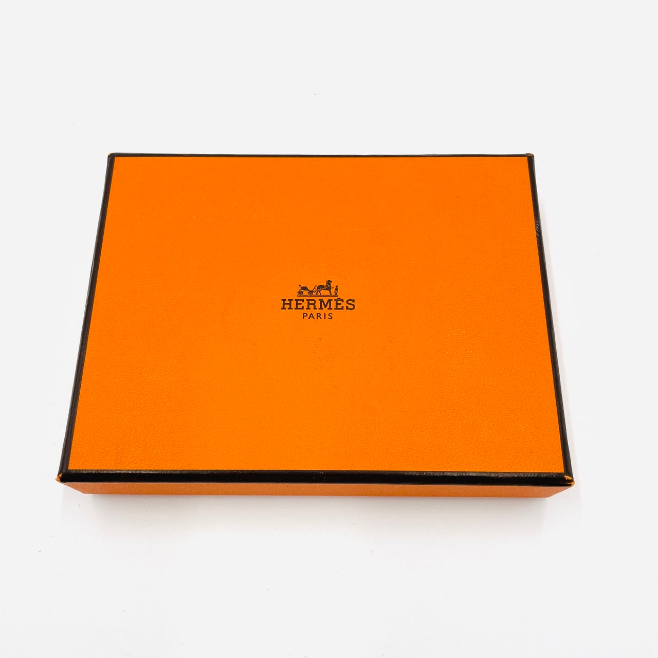 HERMES Dogon Wallet Blue Silver Hardwere