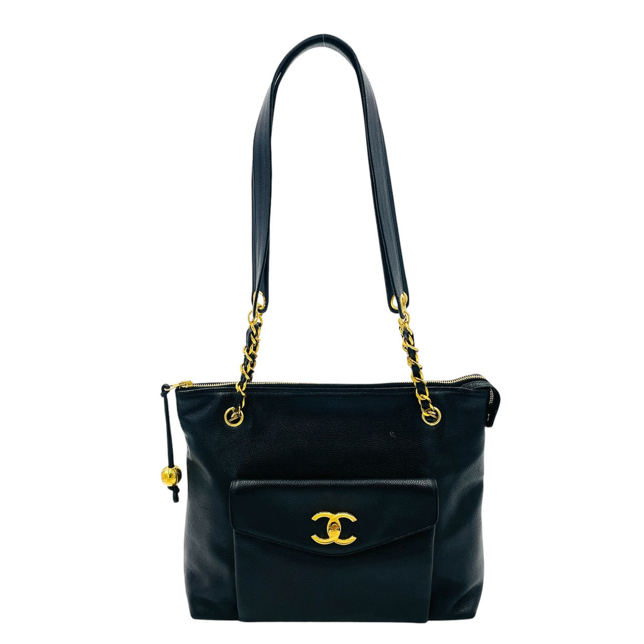 CHANEL Matrasse Caviarbskin Shoulder bag