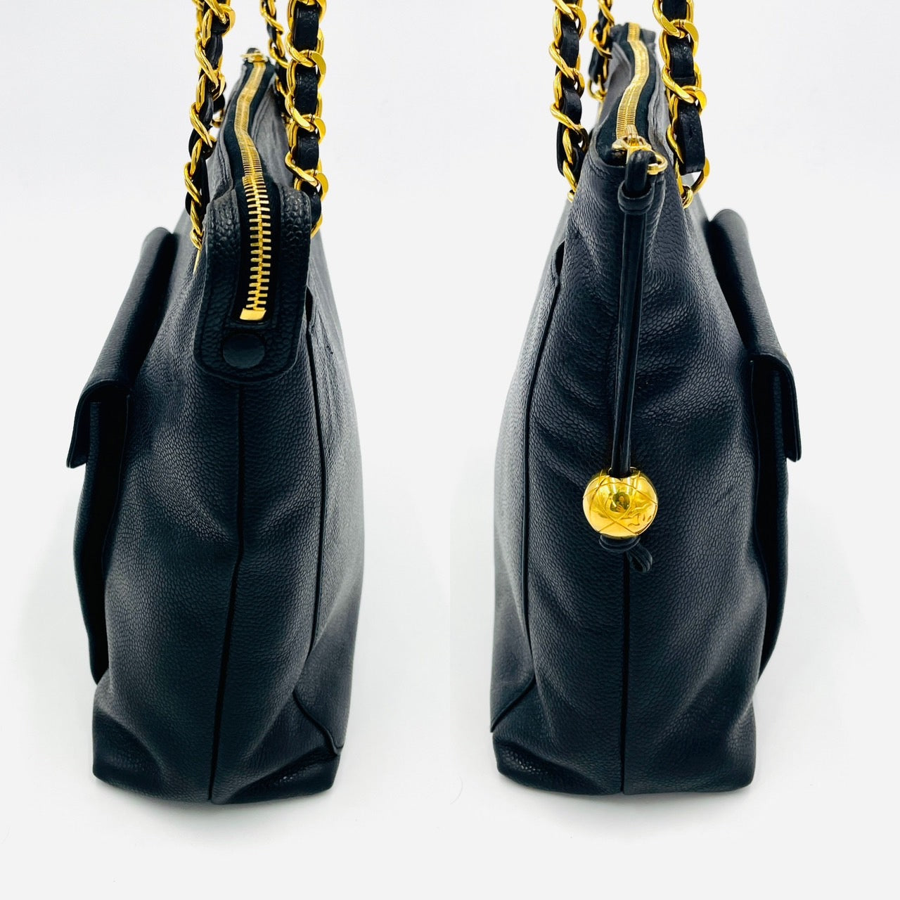 CHANEL Matrasse Caviarbskin Shoulder bag