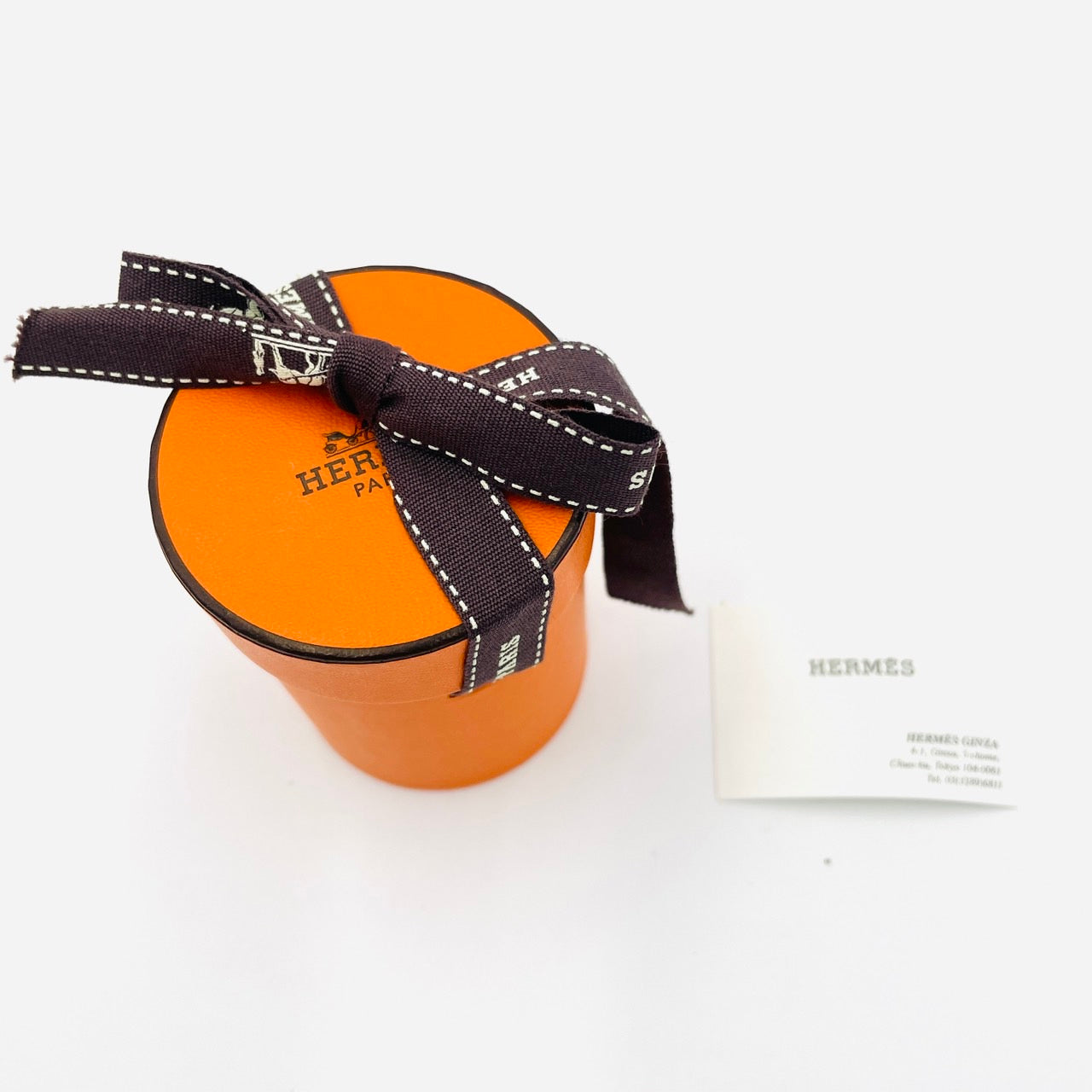 HERMES Twilly Tours De Cles HERMES Gray Mauve White Silk 100%