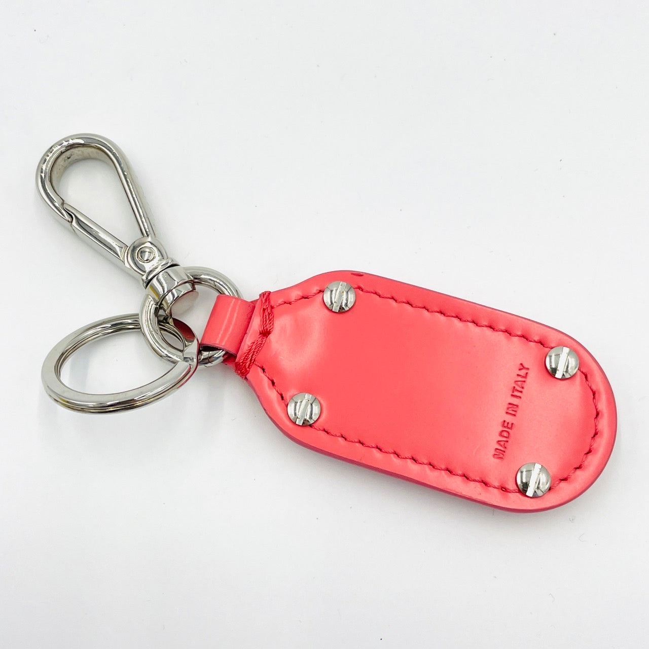 FENDI Logo Pink Key Holder