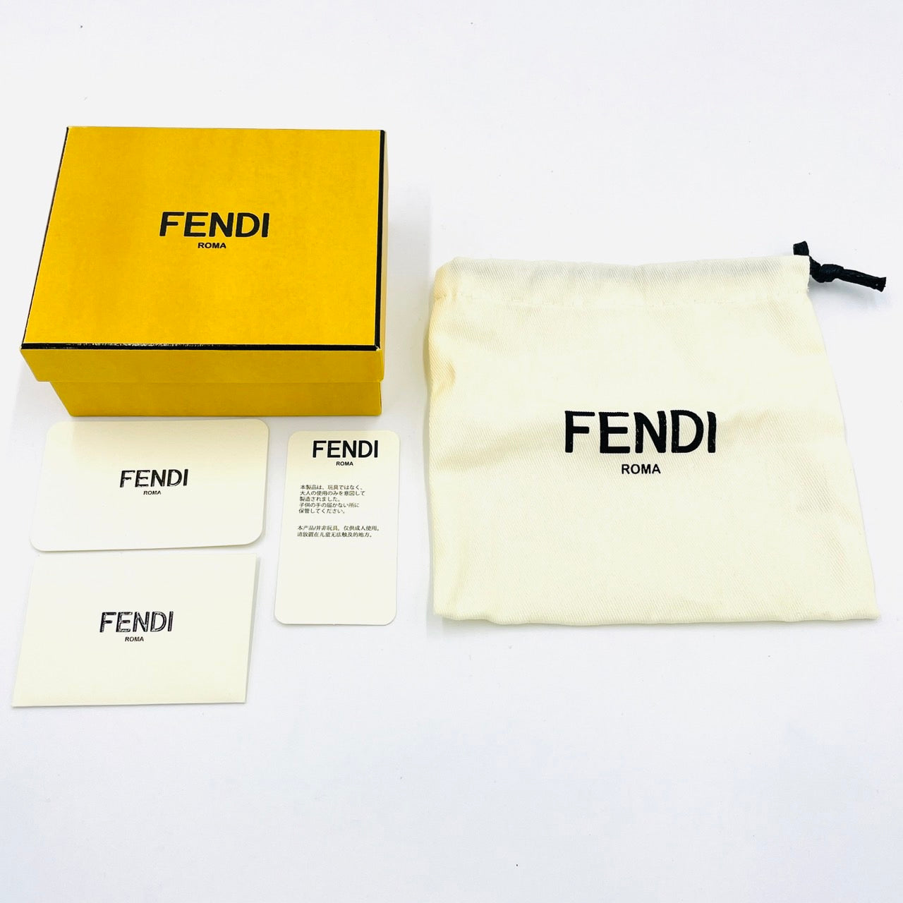 FENDI Logo Pink Key Holder