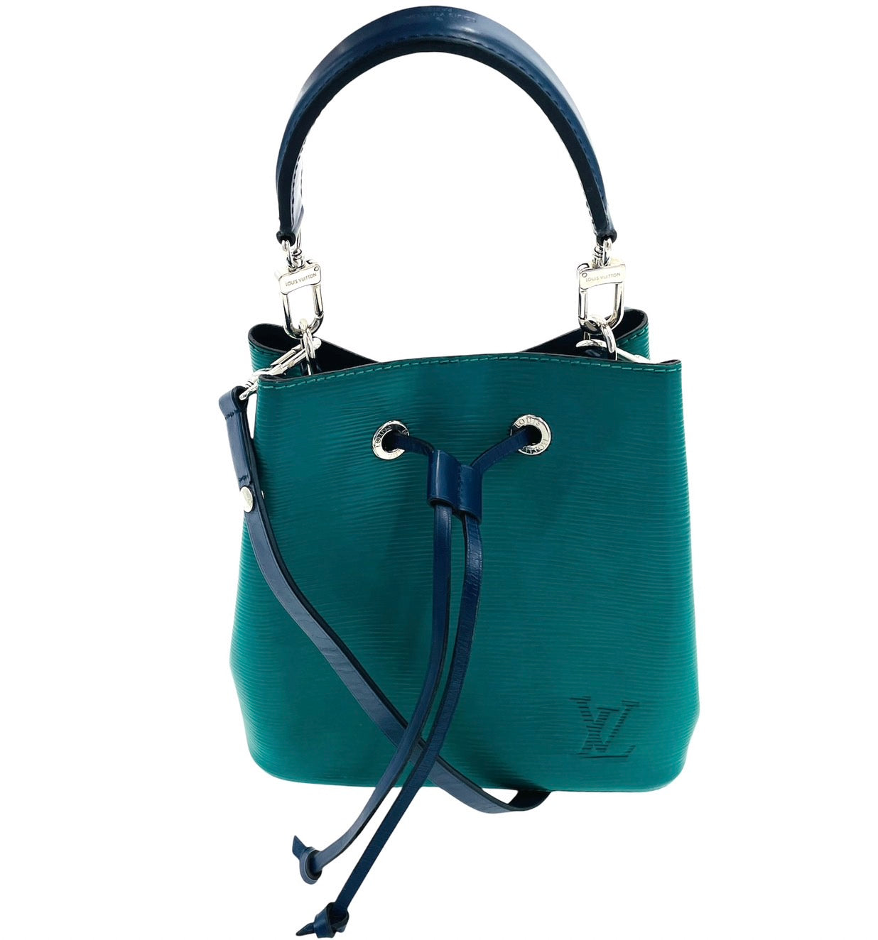 LOUIS VUITTON Epi Neo Noe Blue Green