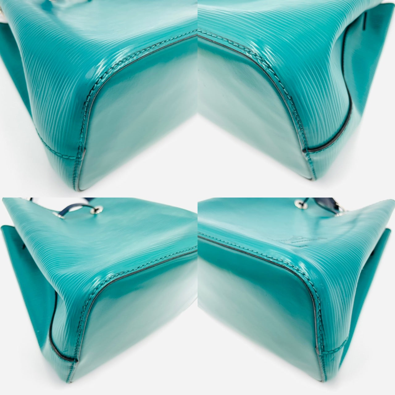 LOUIS VUITTON Epi Neo Noe Blue Green