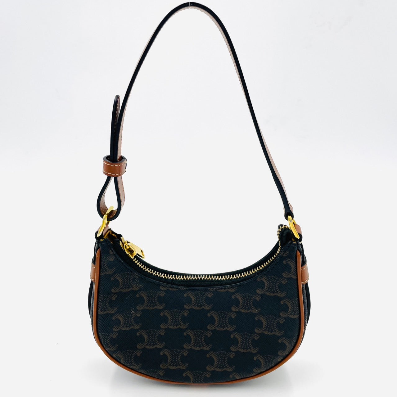Celine Ava Triomphe Brown Bag