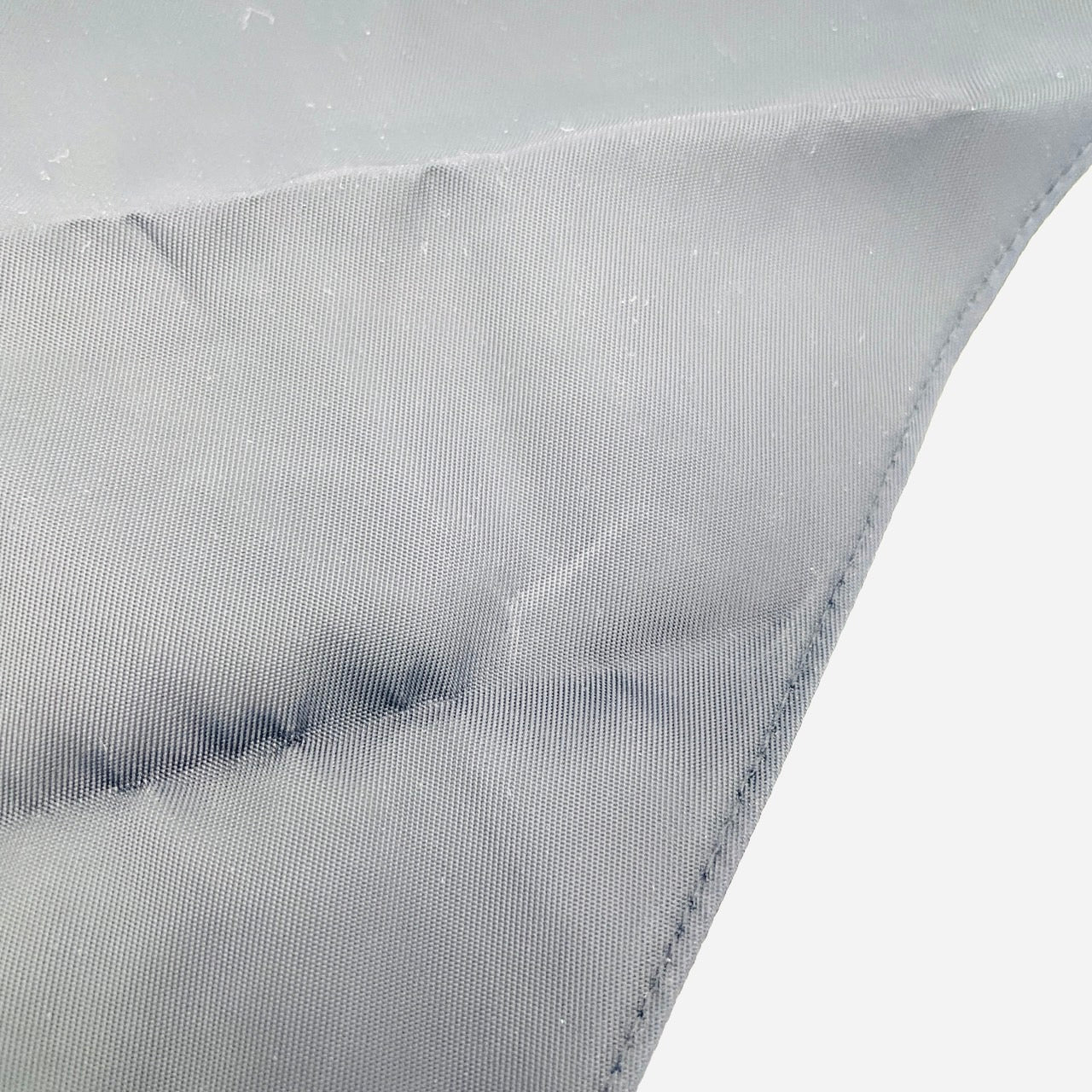 PRADA Re-Nylon Black Logo Scarf