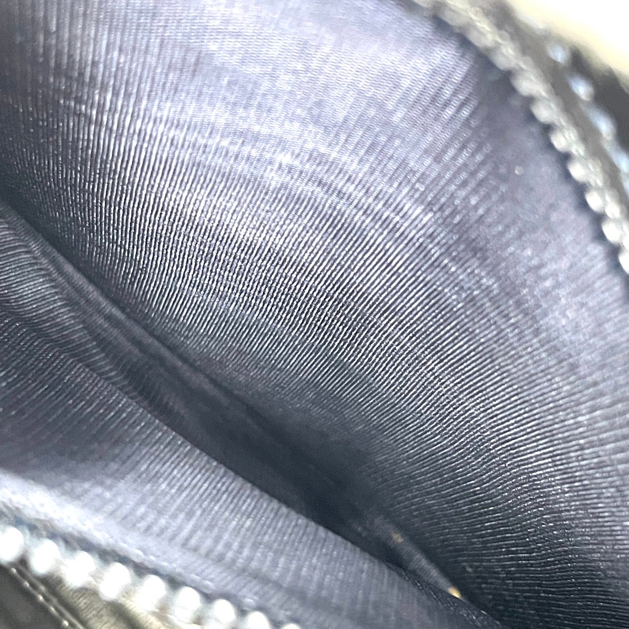 CELINE Vintage Leather 2 Way Black Hand Bag