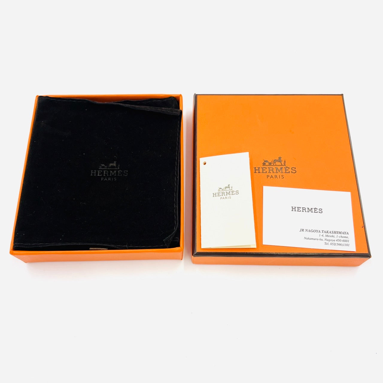 HERMES O'Kelly Necklace Pink Silver Plated