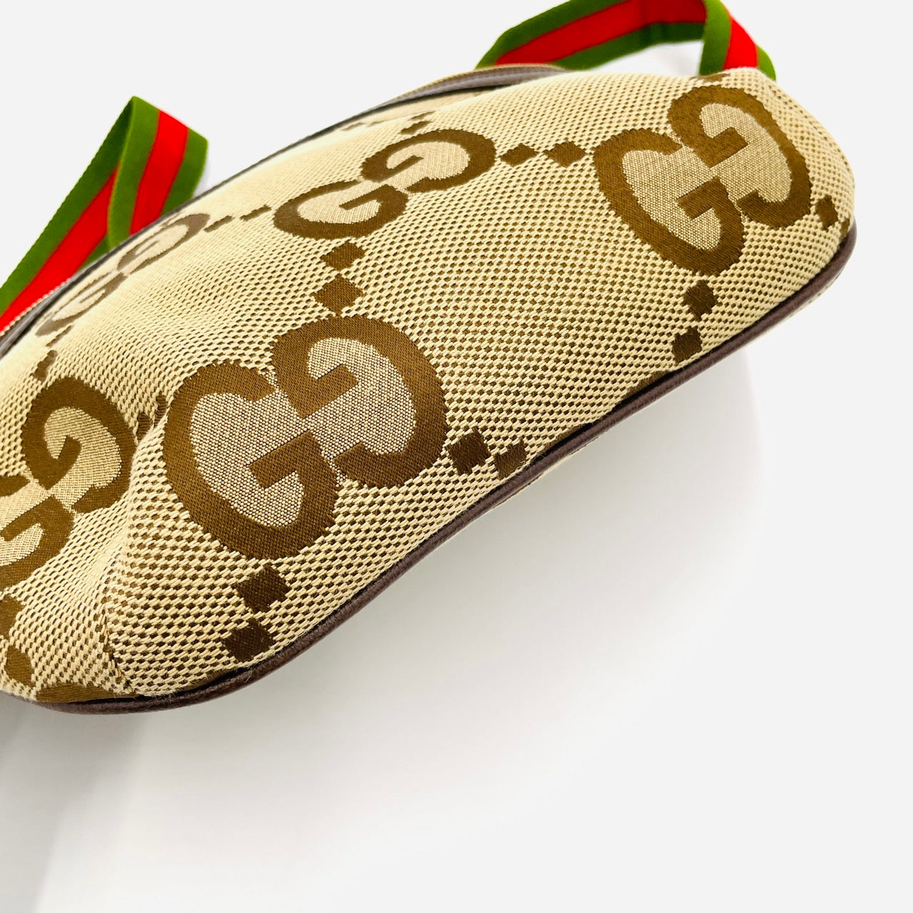 GUCCI Men Jumbo GG Canvas Body Bag Logo Belt Bag