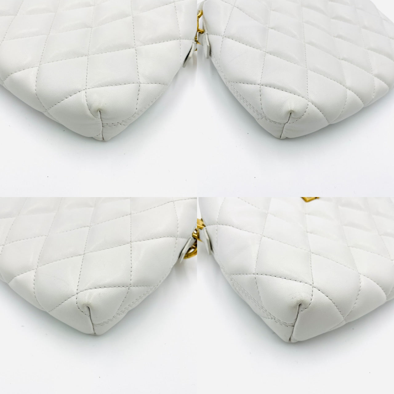BALENCIAGA White Shoulder Leather bag