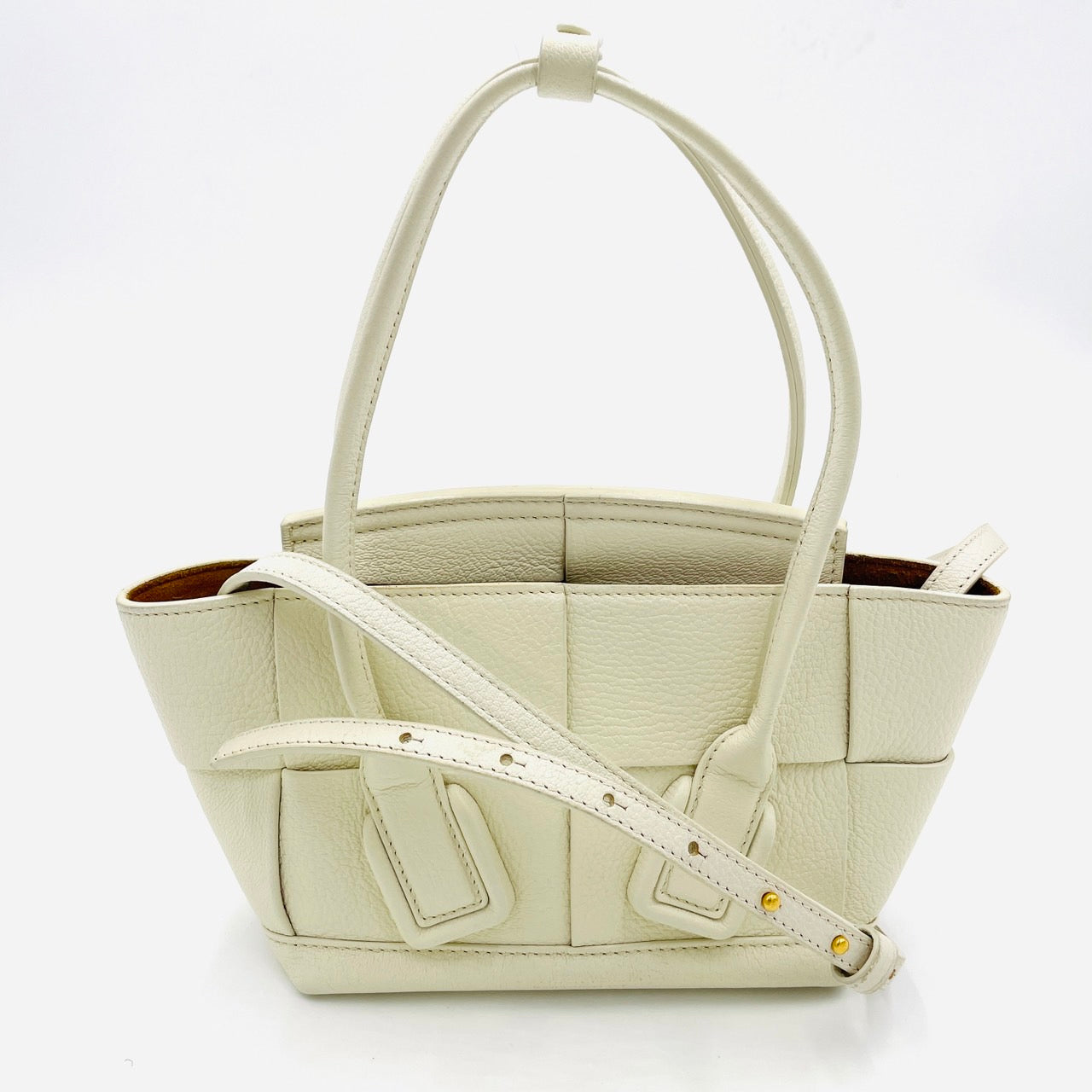 BOTTEGA VENETA Maxi Intrecciato Mini Arco Handbag
