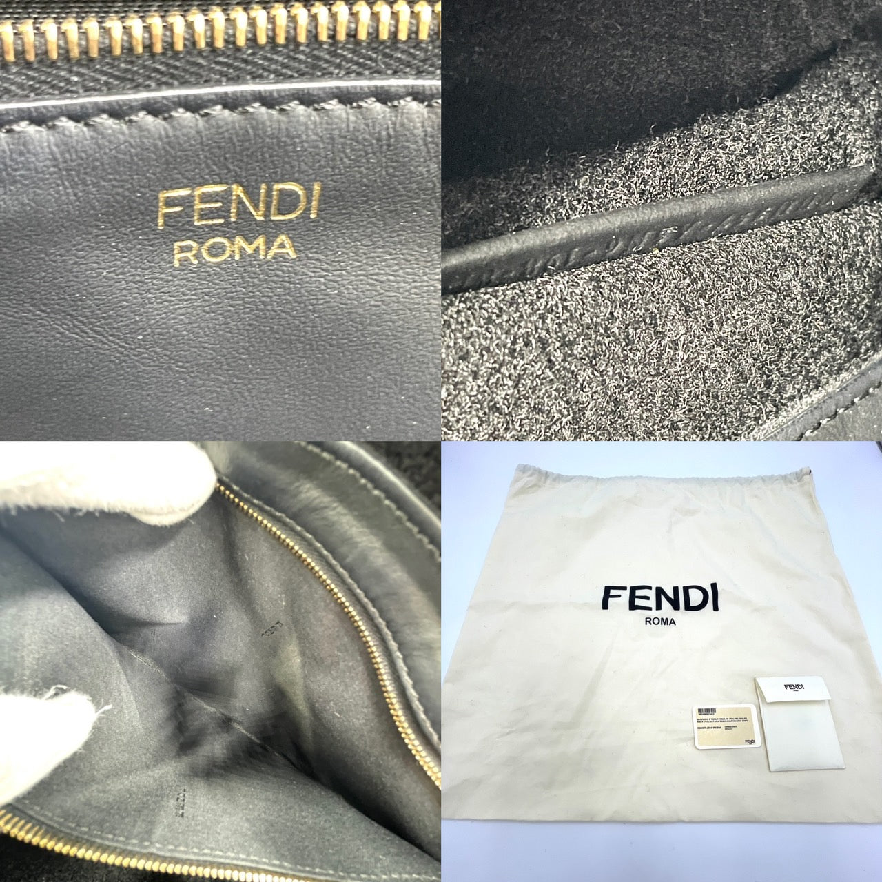 FENDI Tote bag FILA Collaboration SIMPLY SHOPPING