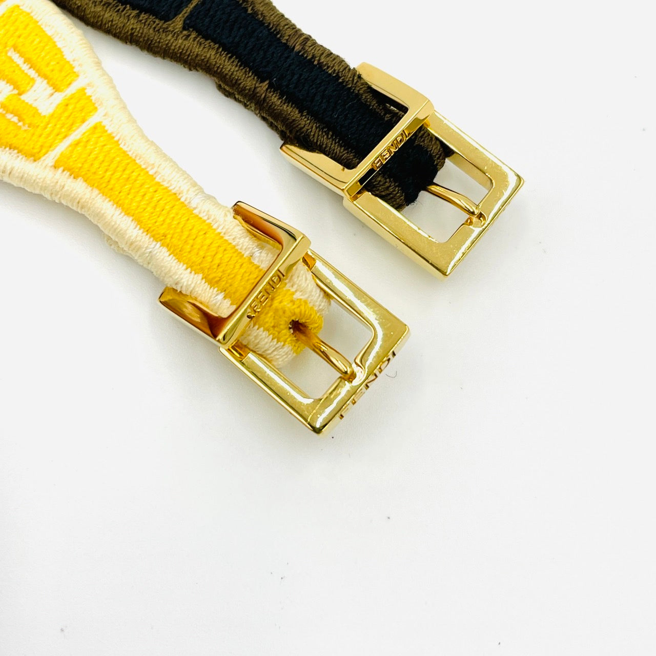 FENDI Zucca Misanga Bracelet, Set of 2