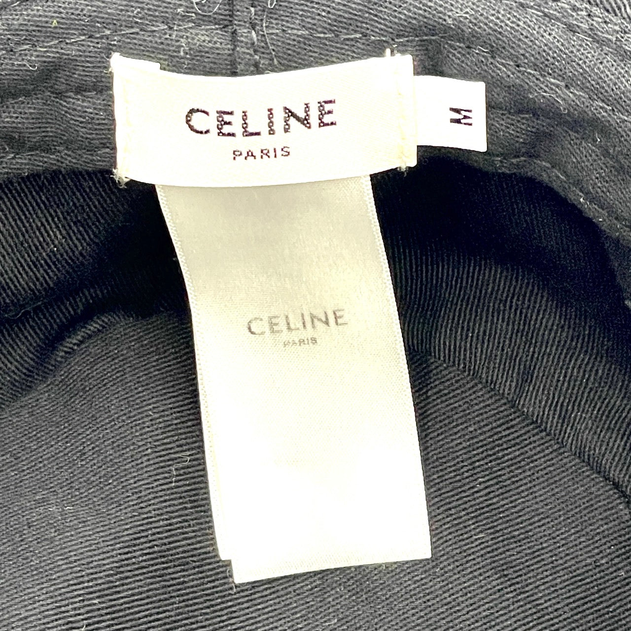 CELINE Bucket Hat Black Size M