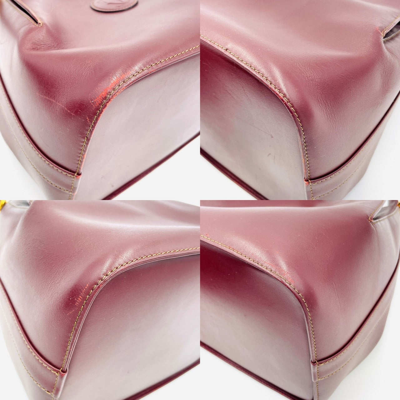Cartier MastLine Vintage Shoulder bag Bordeaux