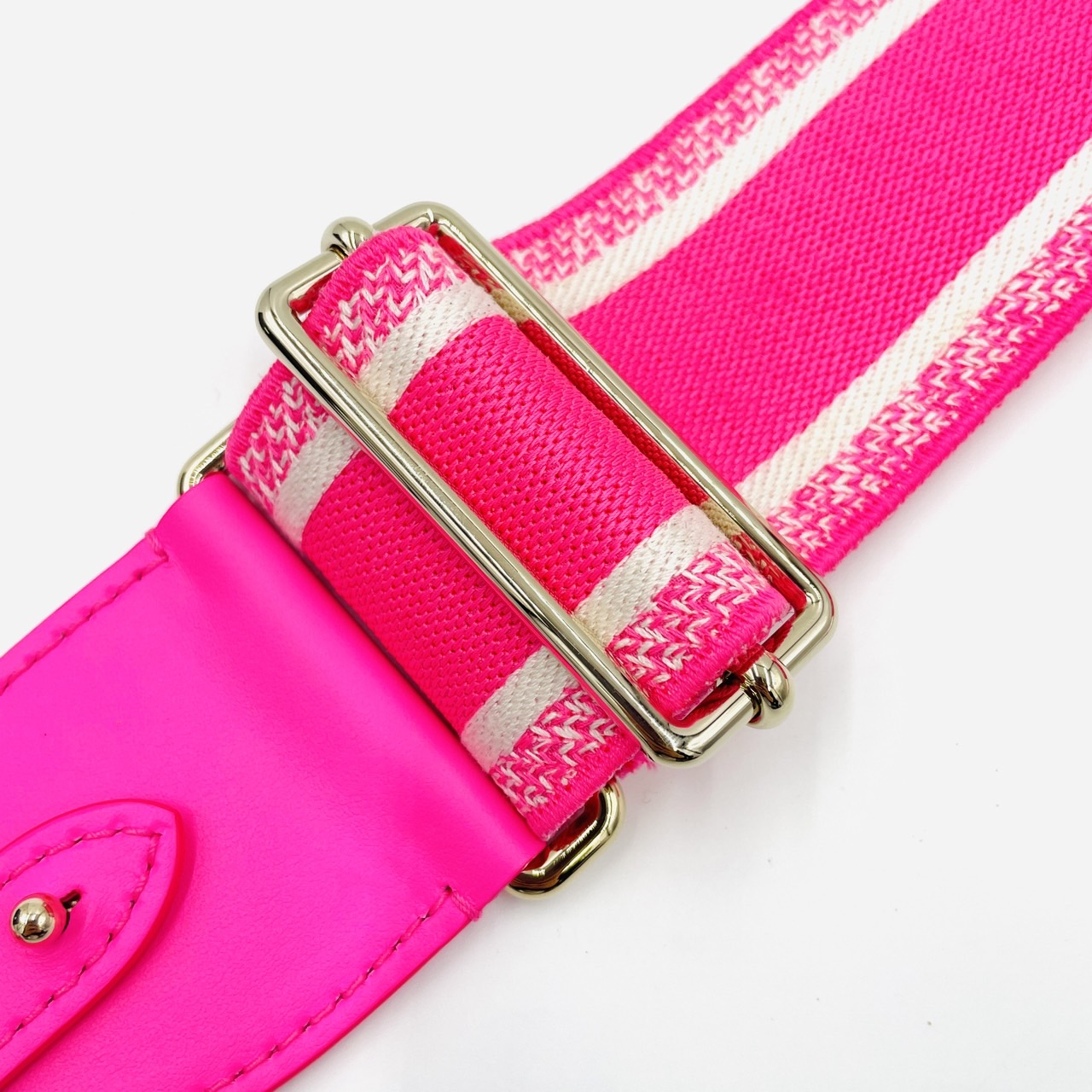 DIOR Embroidered Shoulder Strap Pink