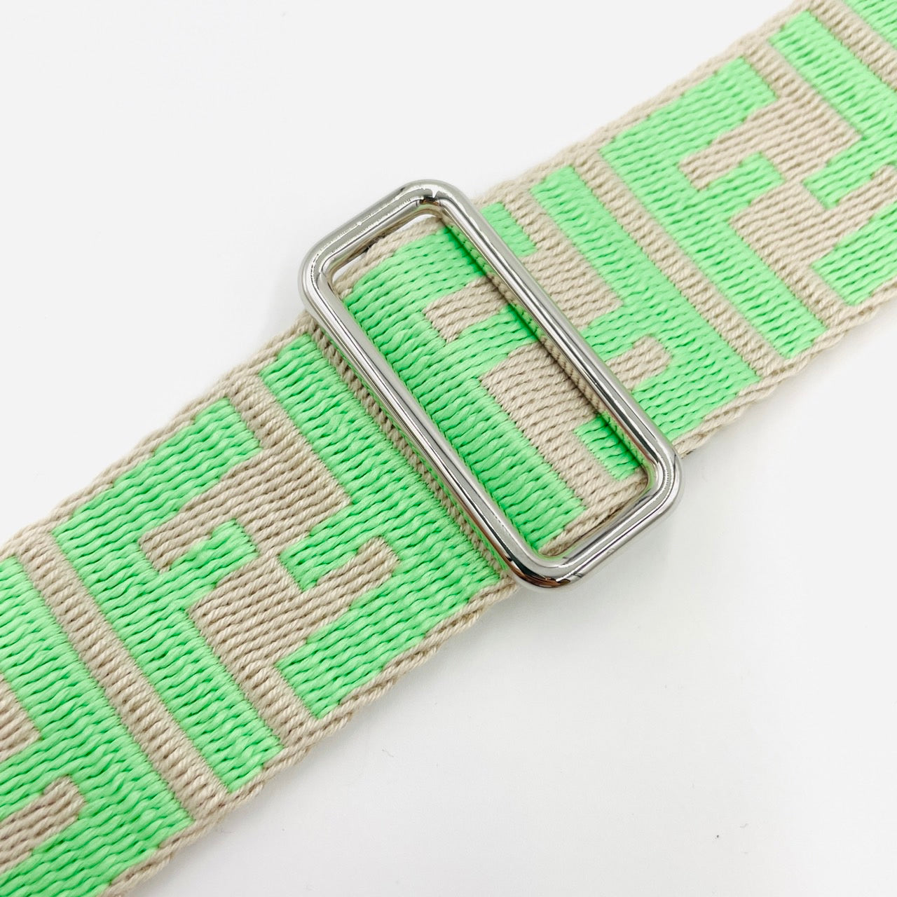 FENDI Shoulder Strap Logo Green
