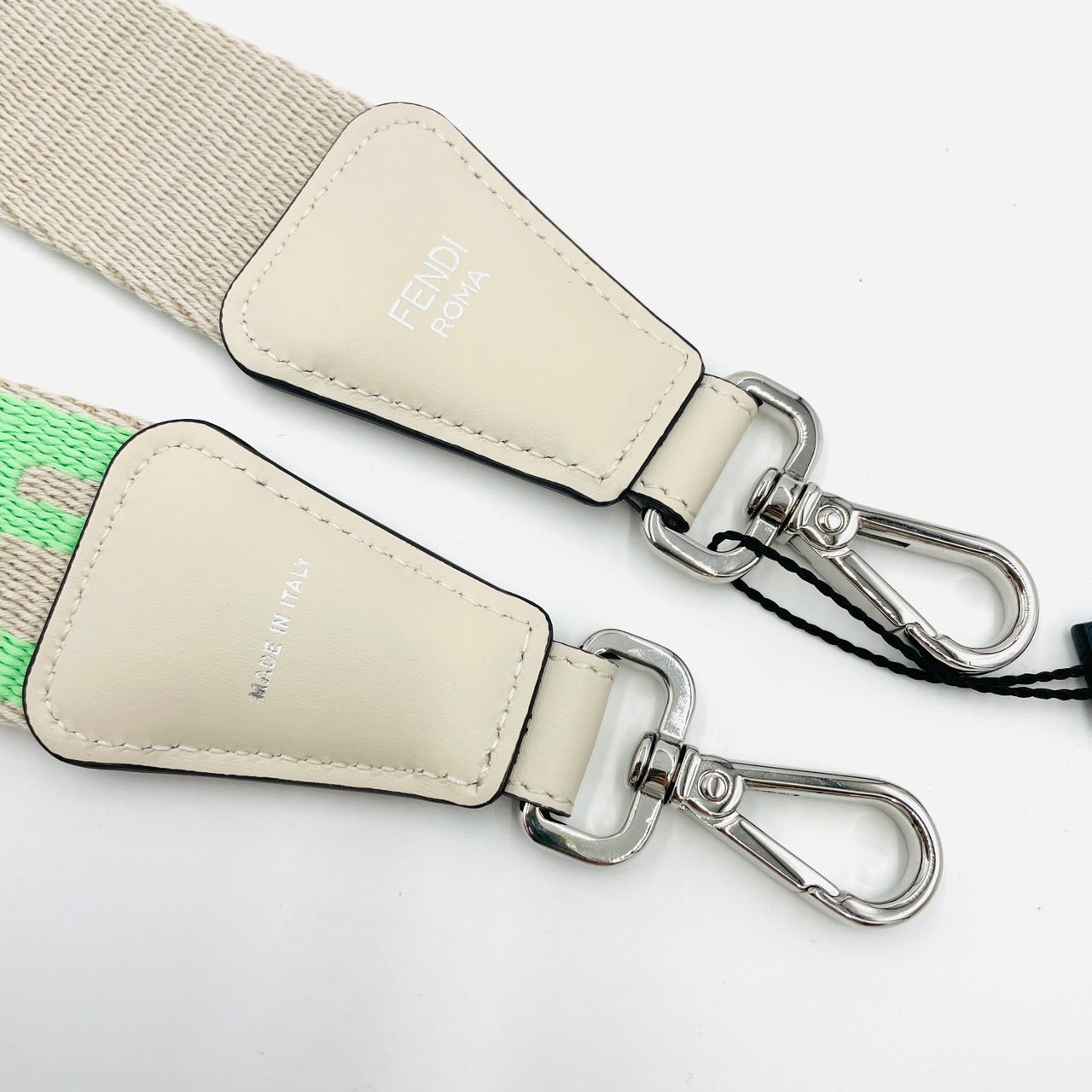 FENDI Shoulder Strap Logo Green