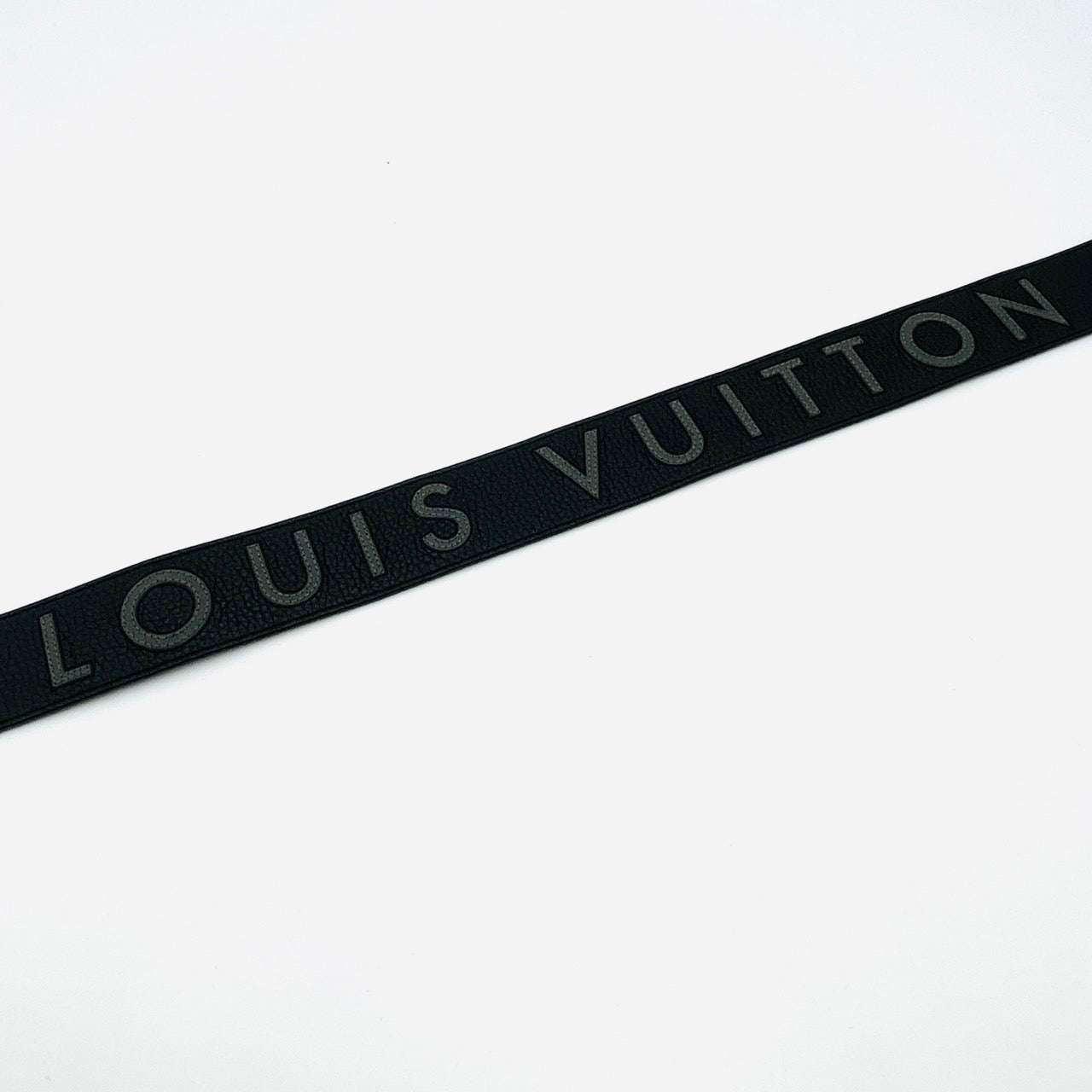 Louis Vuitton Shoulder Strap Black Reversible