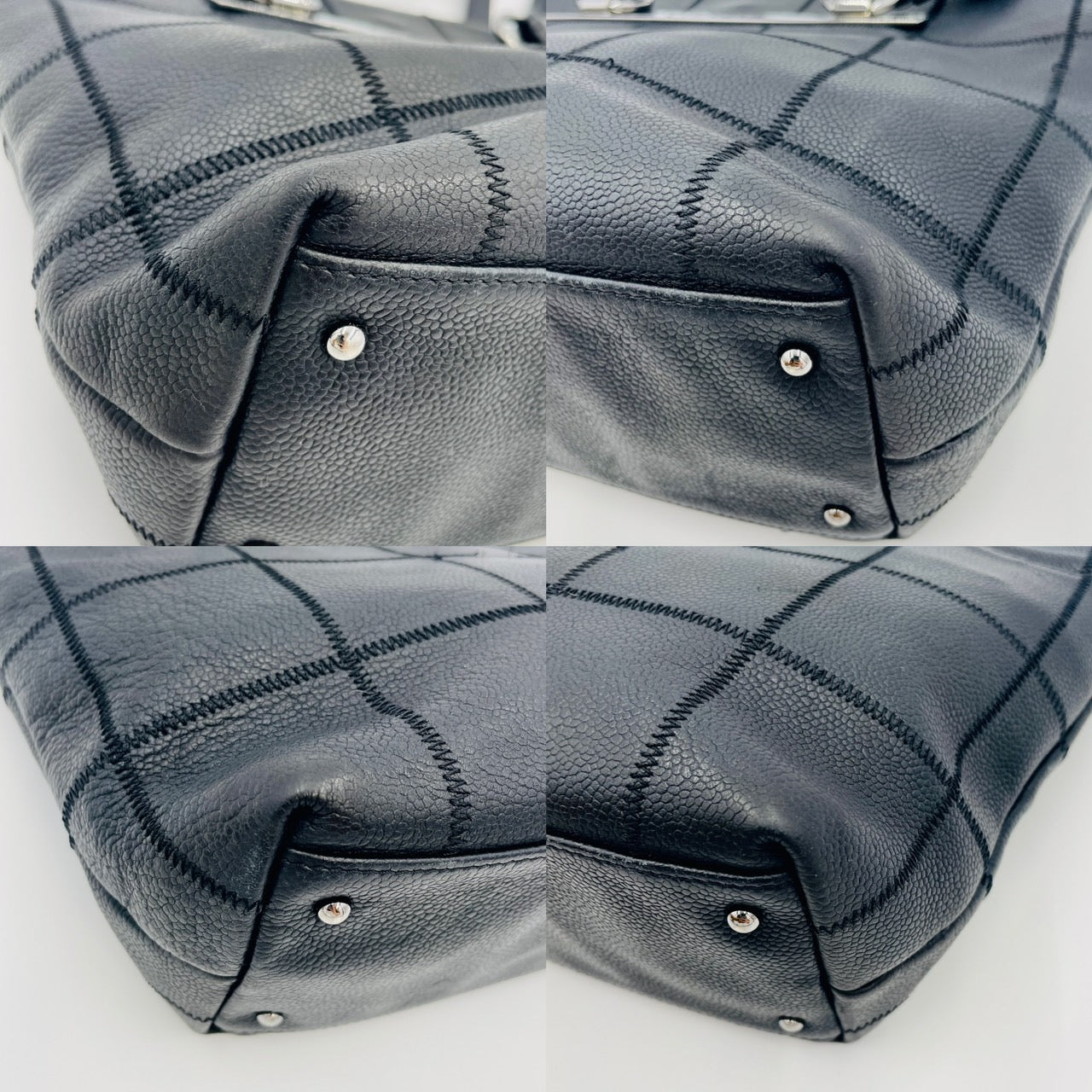 CHANEL Chocobar Black Tote Bag