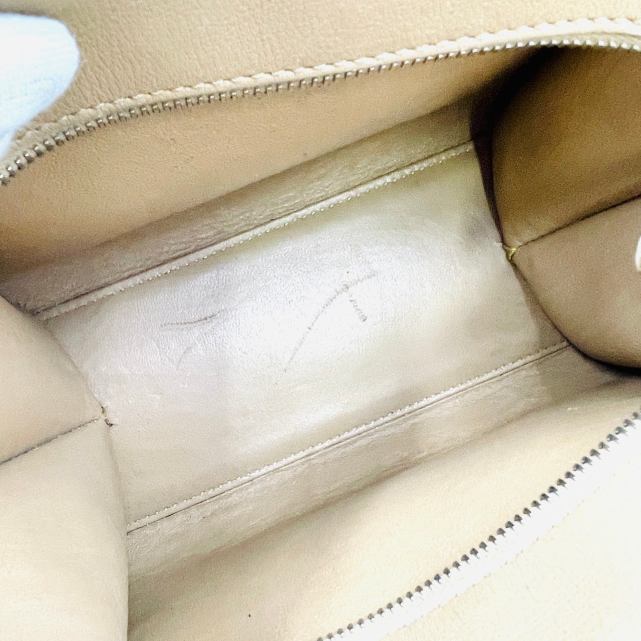 FENDI Petit Trois Jules Handbag Beige
