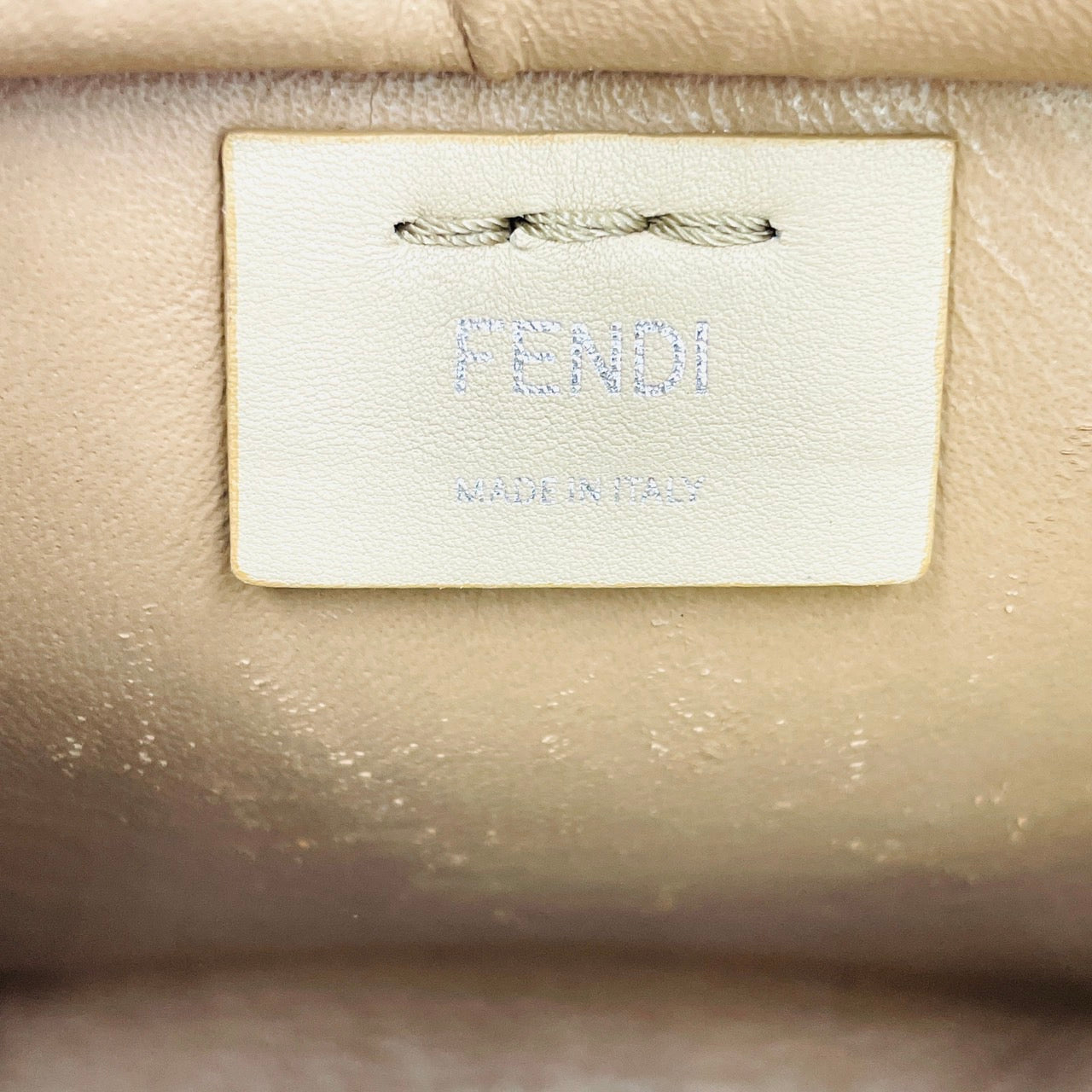 FENDI Petit Trois Jules Handbag Beige