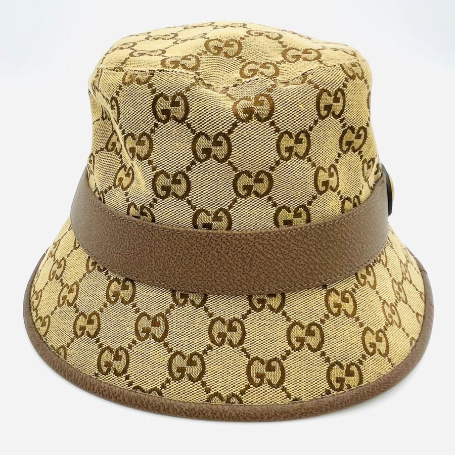 GUCCI Bucket Hat Canvas Hat