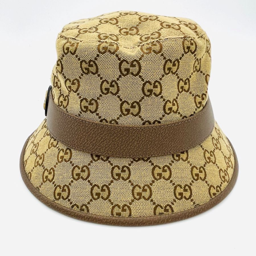 GUCCI Bucket Hat Canvas Hat
