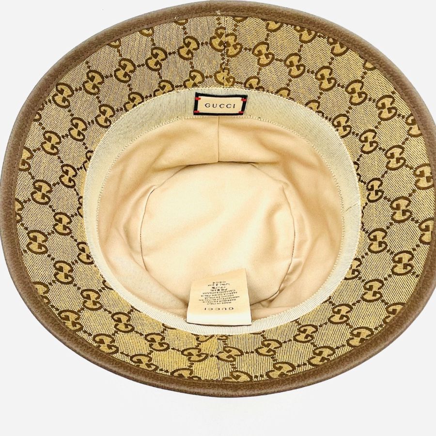 GUCCI Bucket Hat Canvas Hat