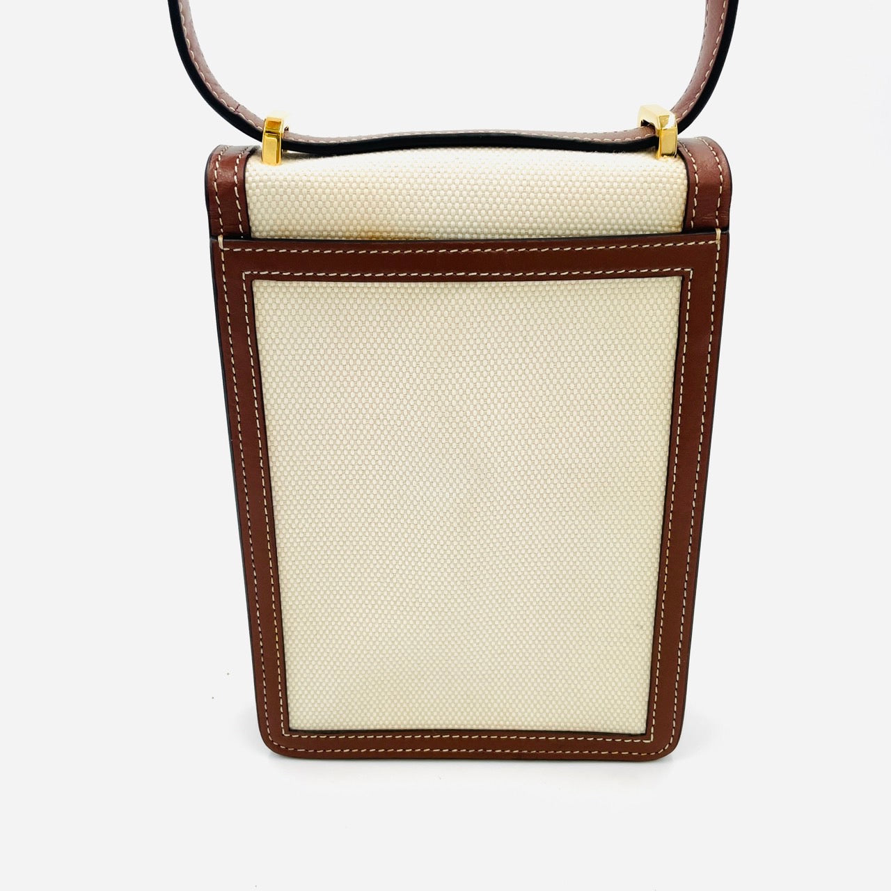 Burberry Shoulder Bag Logo Canvas