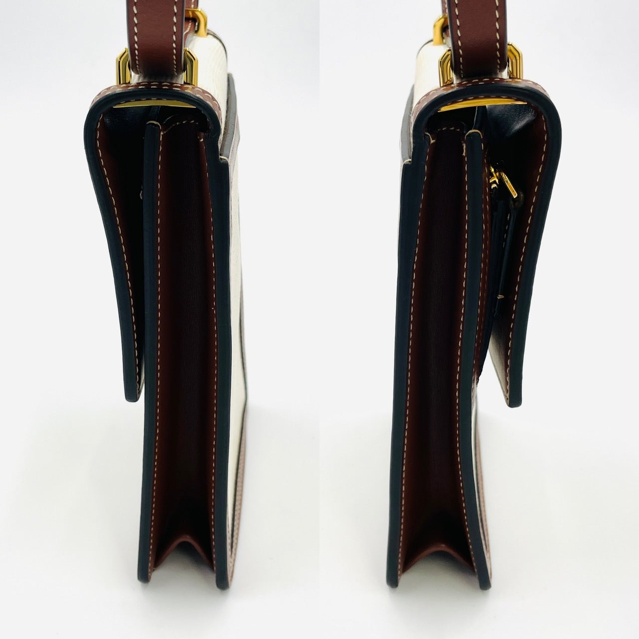 Burberry Shoulder Bag Logo Canvas