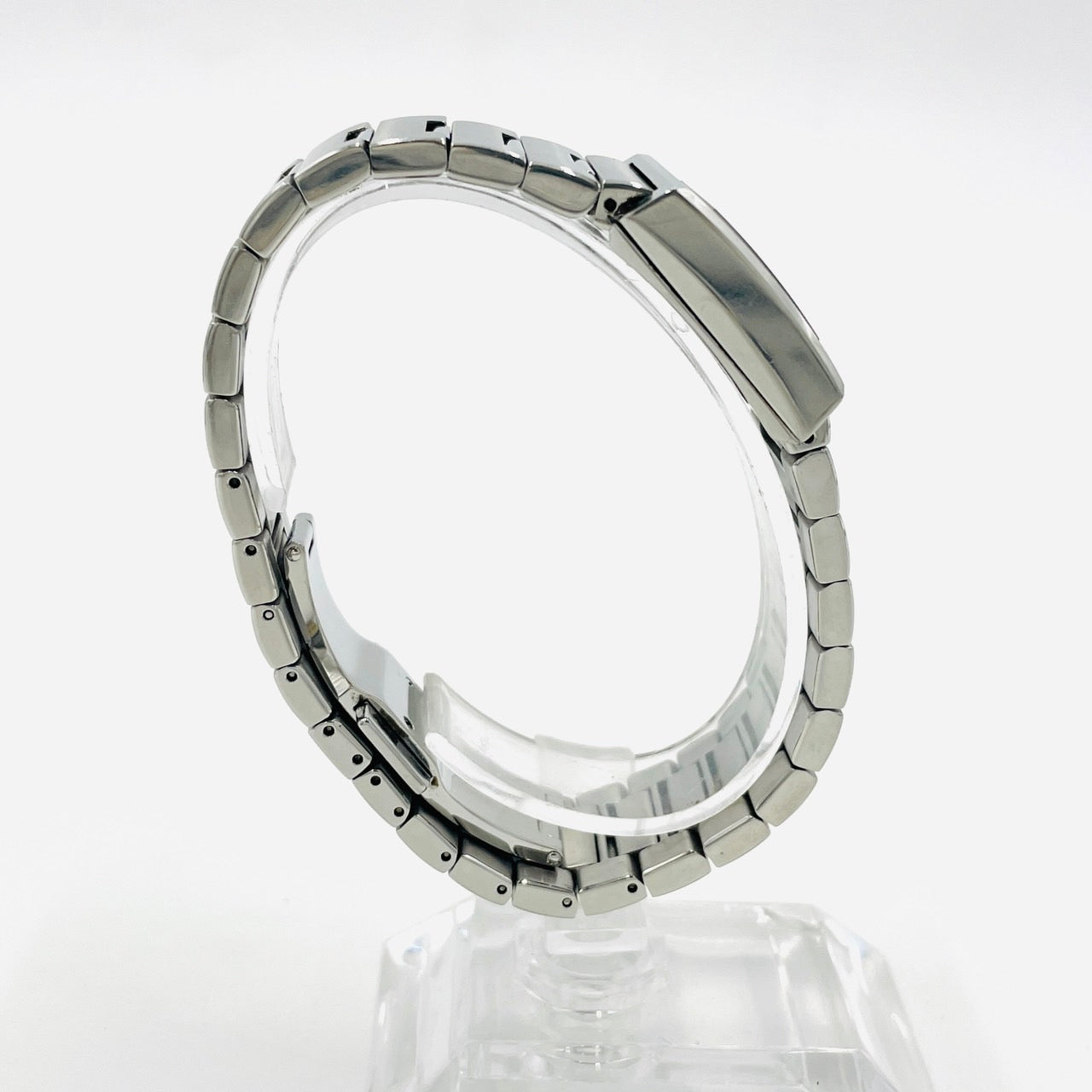GUCCI WATCH Silver Quartz QZ Unisex