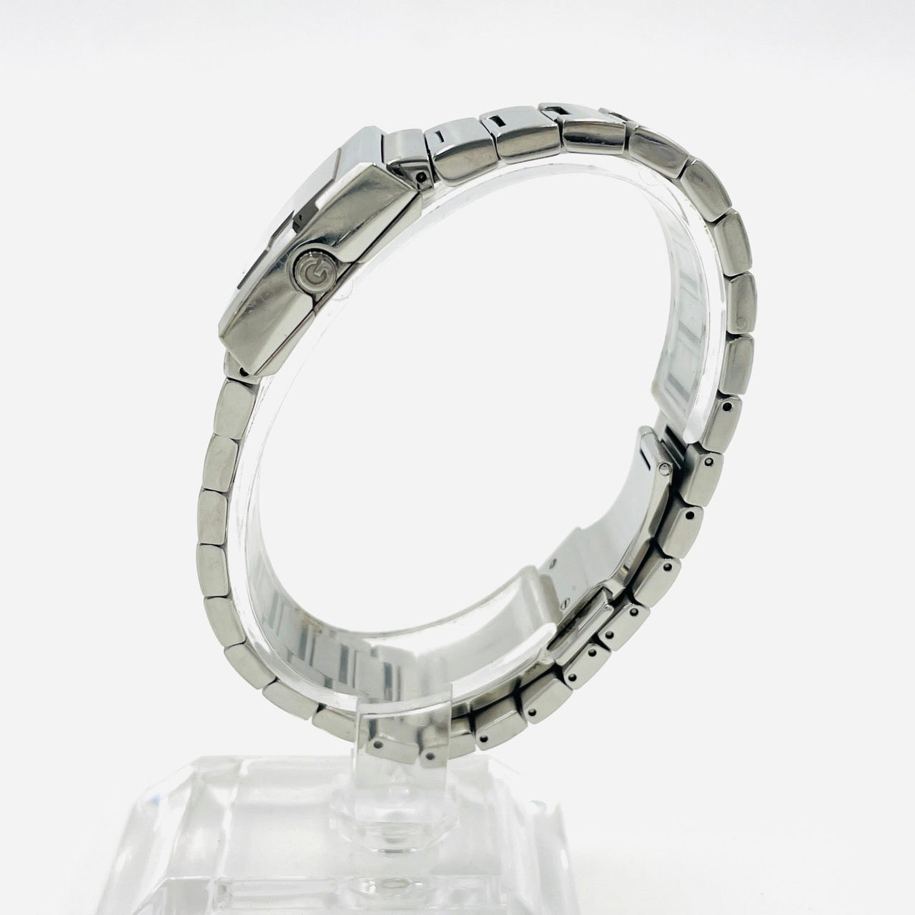 GUCCI WATCH Silver Quartz QZ Unisex