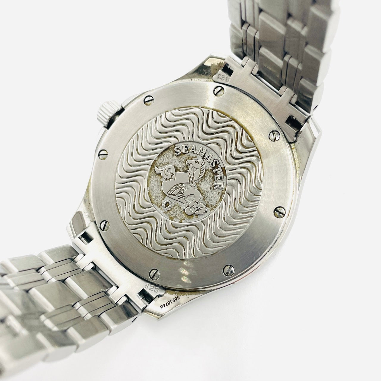 OMEGA Sea Master Watch Multifunction 2521.81 Silver Men's Watch