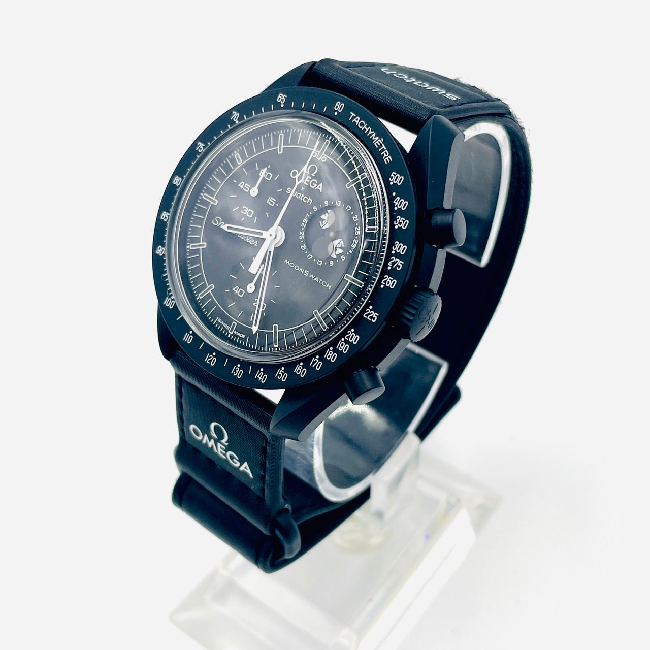 OMEGA×Swatch Speedmaster MOONPHASE SO33B700CE Black