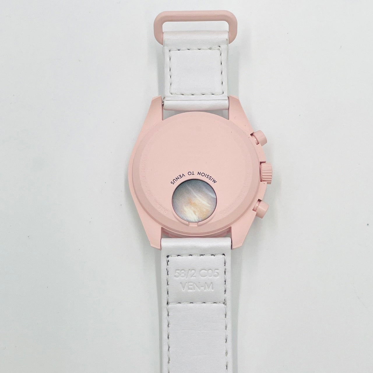 OMEGA×Swatch Speedmaster Bioceramic Moonswatch MISSION TO VENUS Pink