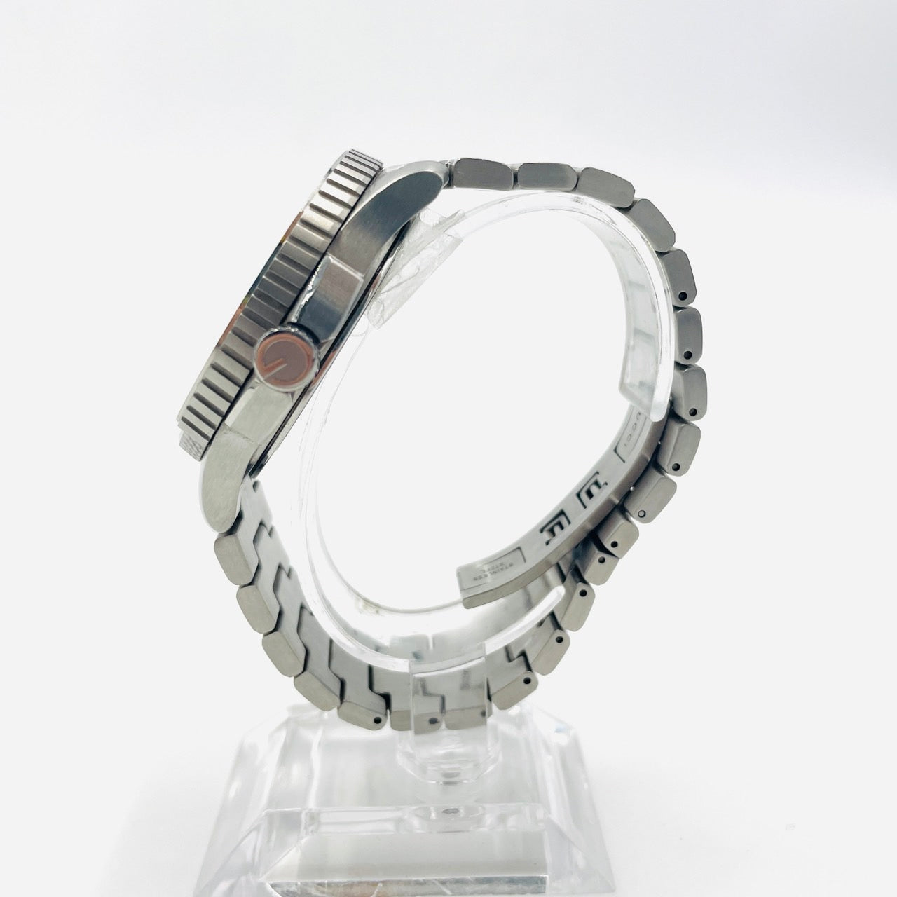 GUCCI WATCH Silver Quartz QZ Men