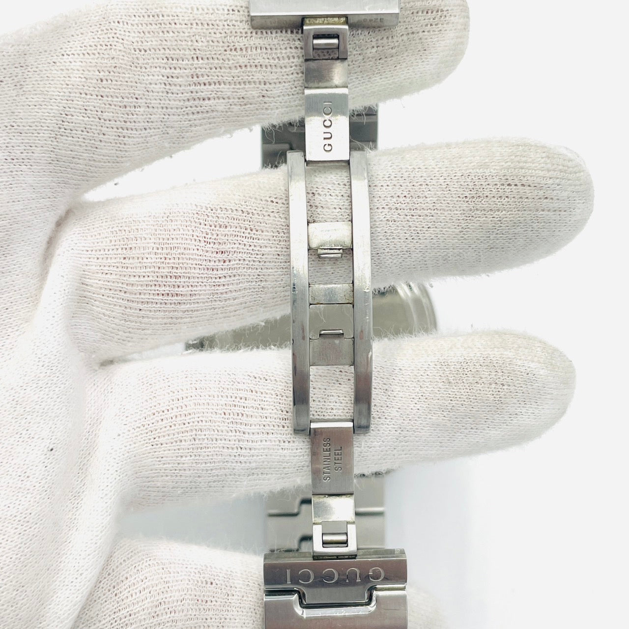 GUCCI WATCH Silver Quartz QZ Men