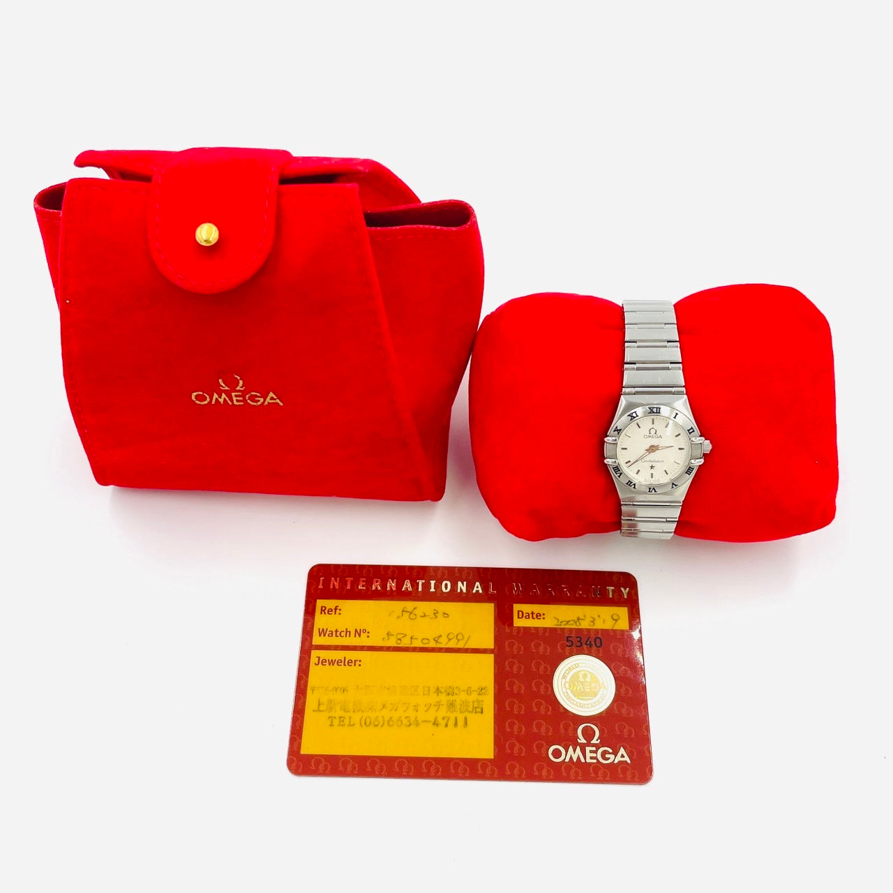 OMEGA Constellation Women Watch 1562.30 58504991 QZ