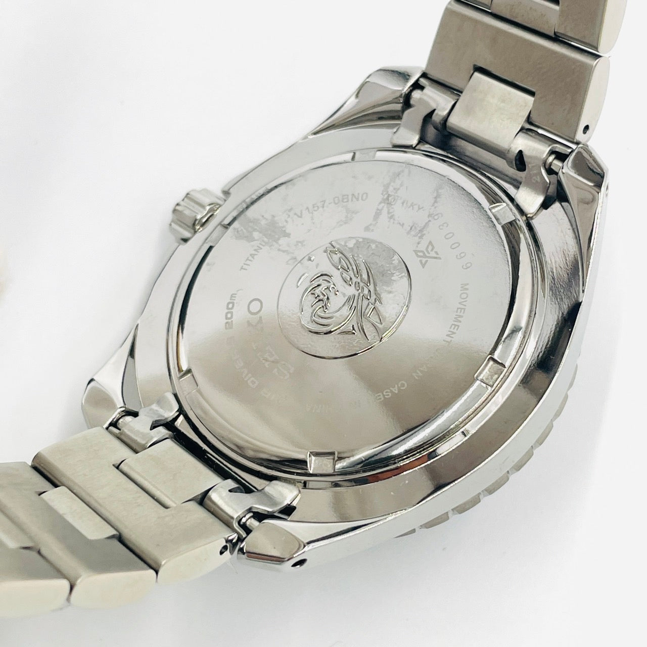 Seiko Prospex Diver Scuba Men Titanium Solar Watch